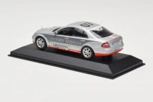 Mercedes E-Class W211 #7 Team AutoBild Paris-Beijing 2006 Replacement Box Minichamps 1:43 MB001 Diecast - image 3 of 4