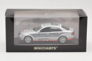 Mercedes E-Class W211 #7 Team AutoBild Paris-Beijing 2006 Replacement Box Minichamps 1:43 MB001 Diecast - image 4 of 4