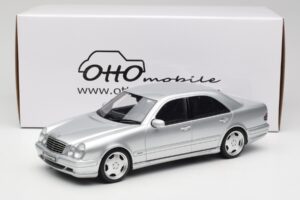 Mercedes E55 AMG W210 Brilliant Silver Otto 1:18 OT459 Resin - image 6 of 6