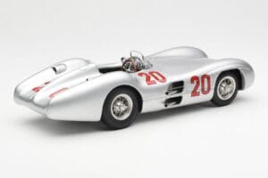 Mercedes W196 Streamliner #20 K. Kling French GP 1954 CMC 1:18 M-128B Diecast - image 2 of 6