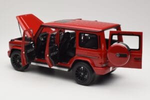 Mercedes G 500 W463 Red Minichamps 1:18 110037101 Diecast - image 5 of 8
