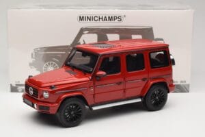 Mercedes G 500 W463 Red Minichamps 1:18 110037101 Diecast - image 8 of 8