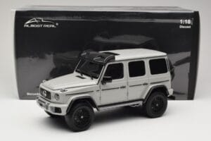 Mercedes G 63 AMG 4x4 Squared Arabian Grey Almost Real 1:18 820829 Diecast - image 8 of 8