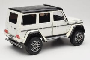 Mercedes G 63 AMG 4x4 Squared Polar White Almost Real 1:18 820203 Diecast - image 3 of 8