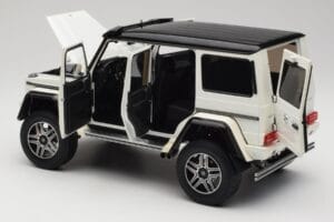 Mercedes G 63 AMG 4x4 Squared Polar White Almost Real 1:18 820203 Diecast - image 5 of 8