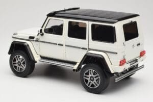 Mercedes G 63 AMG 4x4 Squared Polar White Almost Real 1:18 820203 Diecast - image 7 of 8