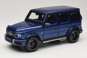 Mercedes G 63 AMG W463 Blue Metallic Minichamps 1:18 110037061 Diecast