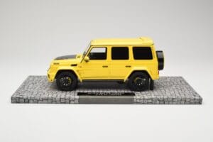 Mercedes Brabus 850 6.0 Widestar G63 W463 Electric Beam Yellow Minichamps 1:18 107032402 Diecast - image 3 of 6