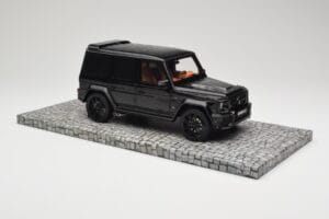 Mercedes Brabus 850 6.0 Widestar G63 W463 Obsidian Black Metallic Minichamps 1:18 107032400 Diecast - image 4 of 6