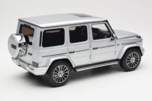Mercedes G-Class G 500 W463A Iridium Silver Metallic Minichamps 1:18 113037112 Diecast - image 3 of 8