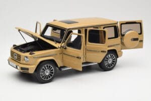 Mercedes G-Class G 500 W463A Solarbeam Yellow Metallic Minichamps 1:18 113037108 Diecast - image 2 of 8