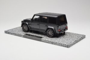 Mercedes G-Class W463 Brabus V12 800 Widestar Grey Minichamps 1:18 107032300 Diecast - image 5 of 6