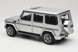 Mercedes G55 AMG W463 Silver AUTOart 1:18 76247 Diecast - image 7 of 8