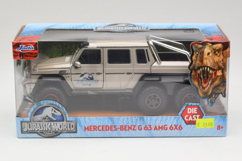 Mercedes AMG G63 6x6 Jurassic World Jada 1:24 Mercedes AMG G63 6x6 Jurassic World Jada 1:24 97080 Diecast