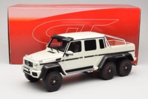 Mercedes AMG G63 6x6 W463 White GT Spirit 1:18 GT100 Resin - image 6 of 6