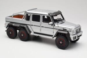 Mercedes AMG G63 W463 6x6 Iridium Silver AUTOart 1:18 76301 Composite - image 6 of 8