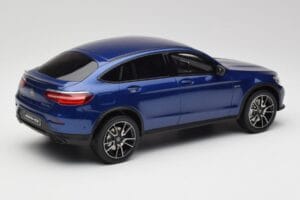 Mercedes AMG GLC 43 Coupe Brilliant Blue GT Spirit 1:18 B66960468 Resin - image 2 of 6