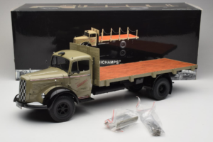 Mercedes L6600 Rungewagen Grey Black Minichamps 1:18 109031050 Diecast - image 8 of 8