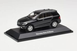 Mercedes M-Class W166 Obsidian Black Metallic Minichamps 1:43 B66960060 Diecast - image 2 of 4