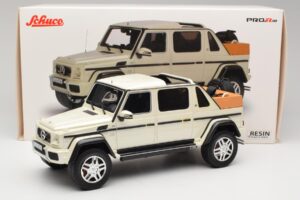 Mercedes Maybach G650 Landaulet W463 White Schuco 1:18 450017800 Diecast - image 6 of 6