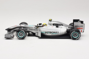 Mercedes MGP W01 #4 N. Rosberg Mercedes GP 2010 Minichamps 1:18 110100004 Diecast - image 3 of 7