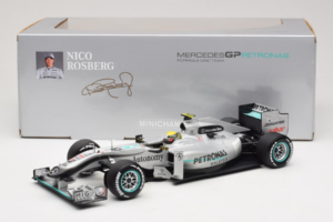 Mercedes MGP W01 #4 N. Rosberg Mercedes GP 2010 Minichamps 1:18 110100004 Diecast - image 7 of 7