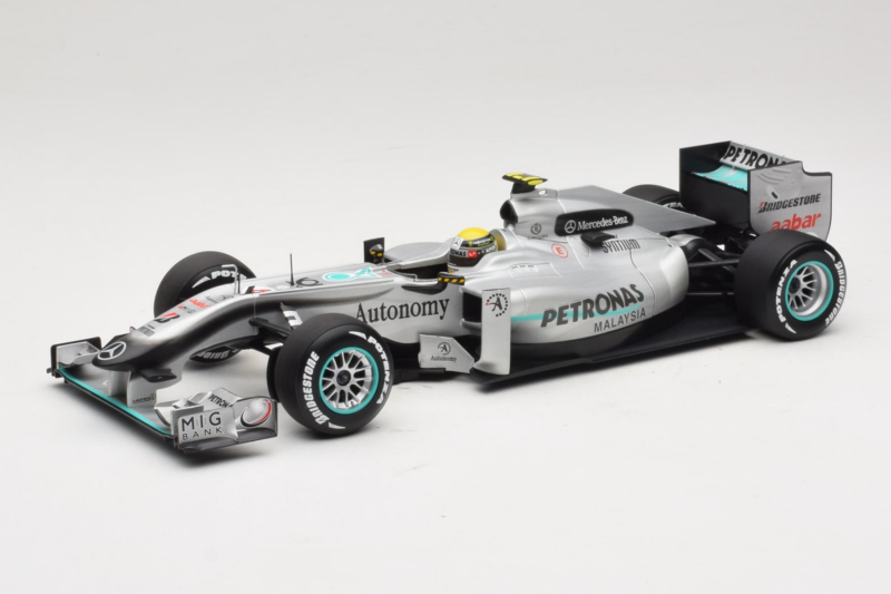 Mercedes MGP W01 #4 N. Rosberg Mercedes GP 2010 Minichamps 1:18 Mercedes MGP W01 #4 N. Rosberg Mercedes GP 2010 Minichamps 1:18 110100004 Diecast