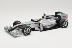 Mercedes MGP W01 #4 N. Rosberg Mercedes GP Showcar 2010 Minichamps 1:18 150100074 Diecast