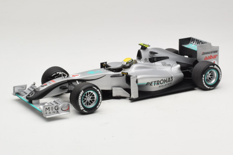 Mercedes MGP W01 #4 N. Rosberg Mercedes GP Showcar 2010 Minichamps 1:18 Mercedes MGP W01 #4 N. Rosberg Mercedes GP Showcar 2010 Minichamps 1:18 150100074 Diecast