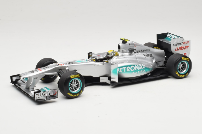 Mercedes MGP W02 #8 N. Rosberg Mercedes GP 2011 Minichamps 1:18 110110008 Diecast