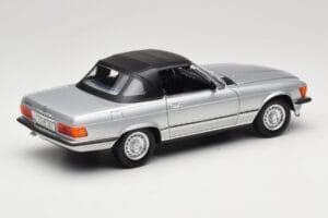 Mercedes R107 380 SL Silver Norev 1:18 183725 Diecast - image 3 of 8