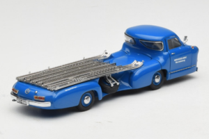 Mercedes Renntransporter Blue Wonder CMC 1:43 M-036K Diecast - image 3 of 8