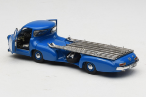 Mercedes Renntransporter Blue Wonder CMC 1:43 M-036K Diecast - image 5 of 8