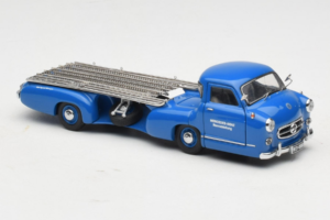 Mercedes Renntransporter Blue Wonder CMC 1:43 M-036K Diecast - image 6 of 8