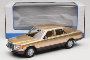 Mercedes S-Class W126 Metallic Beige MCG 1:18 MCG18548 Diecast - image 6 of 6