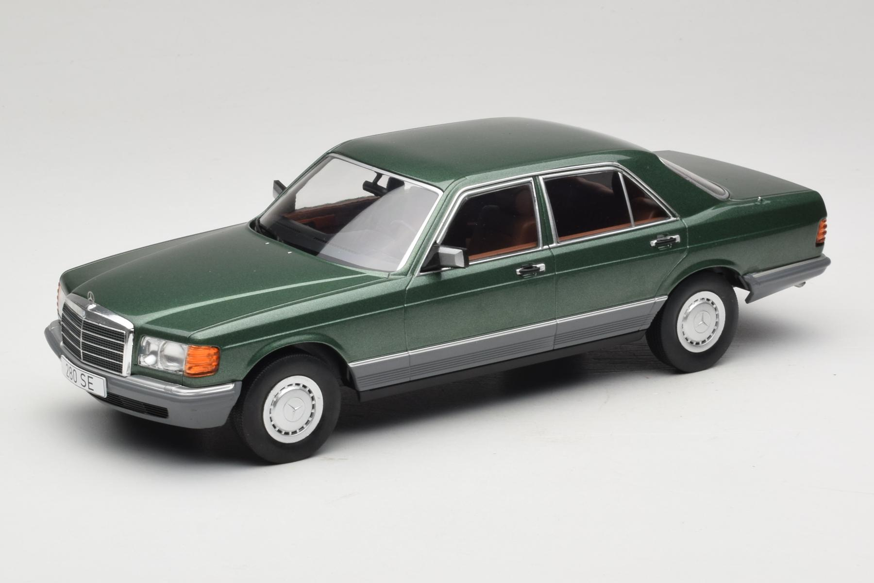 Mercedes S-Class W126 Metallic Green MCG 1:18