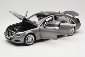 Mercedes S-Class W222 Grey Metallic Norev 1:18 183481 Diecast - image 2 of 8