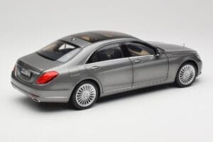 Mercedes S-Class W222 Grey Metallic Norev 1:18 183481 Diecast - image 3 of 8