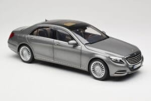 Mercedes S-Class W222 Grey Metallic Norev 1:18 183481 Diecast - image 6 of 8