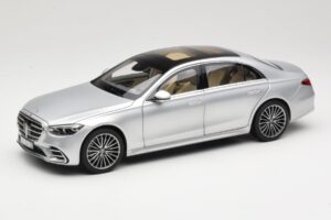 Mercedes S-Class W223 AMG Line Brilliant Silver Norev 1:18 183805 Diecast