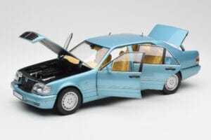 Mercedes S500 W140 Turquoise Metallic Norev 1:18 183561 Diecast - image 2 of 8