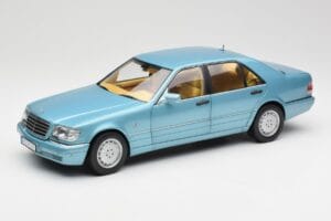 Mercedes S500 W140 Turquoise Metallic Norev 1:18 183561 Diecast