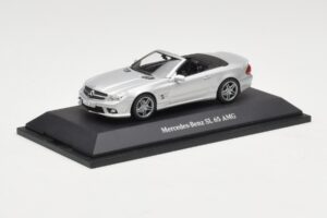 Mercedes SL 65 AMG R230 Silver Minichamps 1:43 B66960601 Diecast - image 2 of 4