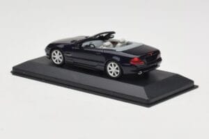 Mercedes SL500 R129 Dark Blue Metallic Minichamps 1:43 SL001 Diecast - image 3 of 4
