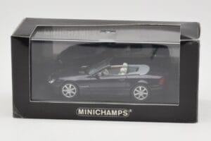 Mercedes SL500 R129 Dark Blue Metallic Minichamps 1:43 SL001 Diecast - image 4 of 4