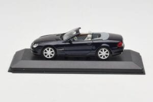 Mercedes SL500 R129 Dark Blue Metallic Minichamps 1:43 SL001 Diecast