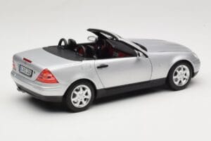 Mercedes SLK R170 Brilliant Silver Norev 1:18 183020 Diecast - image 3 of 9