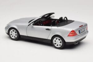 Mercedes SLK R170 Brilliant Silver Norev 1:18 183020 Diecast - image 8 of 9