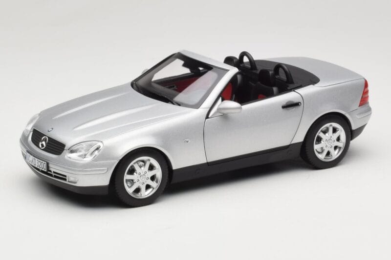Mercedes SLK R170 Brilliant Silver Norev 1:18 183020 Diecast