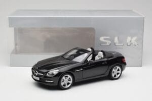 Mercedes SLK R172 Magnetite Black Minichamps 1:18 B66960514 Diecast - image 8 of 8